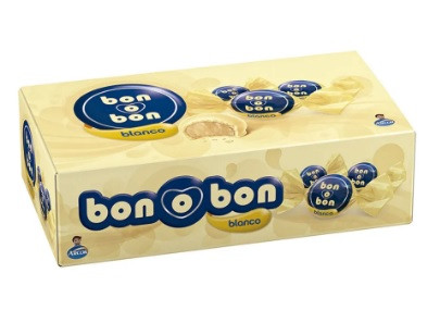 Bon o Bon White Chocolate Bite Filled With Peanut Butter from