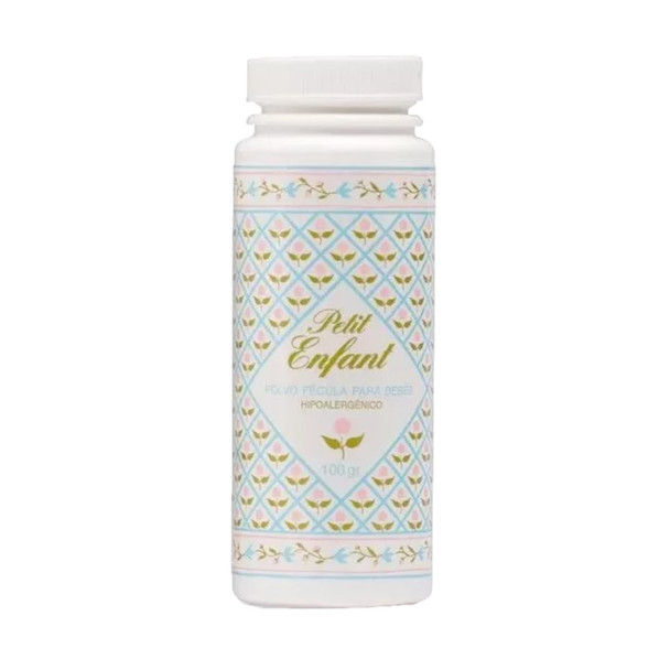Petit Enfant Hypoallergenic Baby Starch Powder, Polvo Fécula para Bebés, 100 g / 3.52 oz