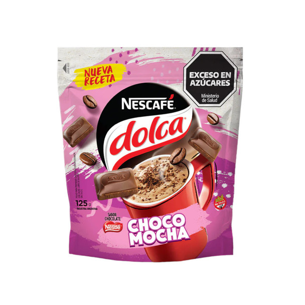Nescafé Dolca Choco Mocha Coffee with Milk Powder, 125 g / 4.41 oz pouch