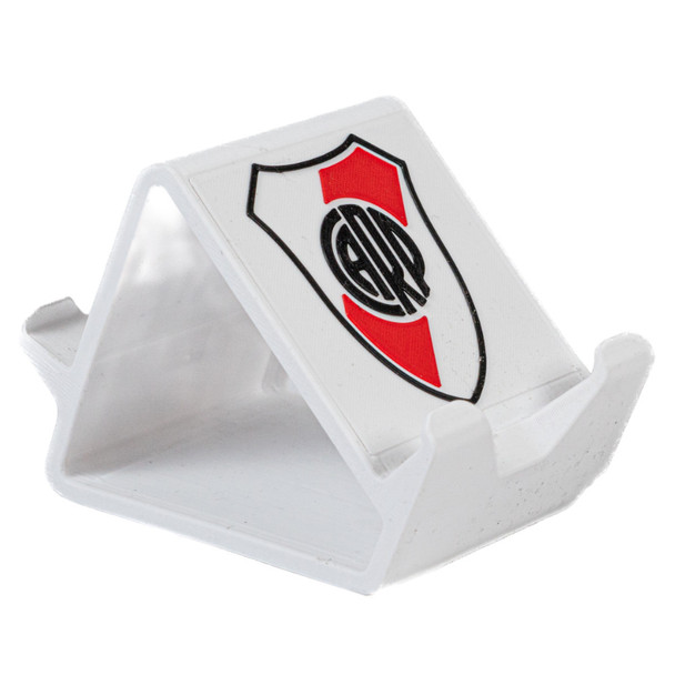 River Plate 3D Phone Holder with Team Crest by Regalando Pasión - Official Fan Gear
