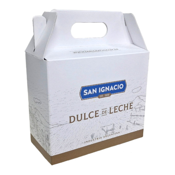 San Ignacio Dietetic Dulce de Leche Reduced Fat, Gluten-Free, 450 g / 15.9 oz (box of 2)