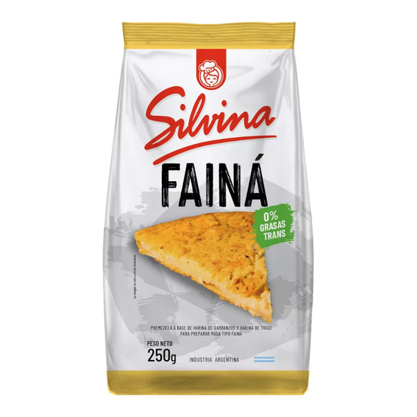Silvina Fainá Mix - Easy-to-Make Pre-Mix for Delicious Fainá, 250 g / 8.82 oz
