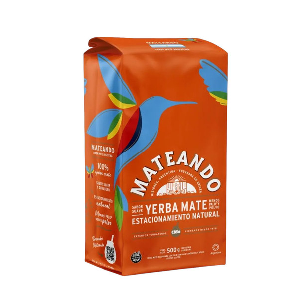 Mateando Yerba Mate - Smooth Flavor, Naturally Aged, 500 g / 17.64 oz