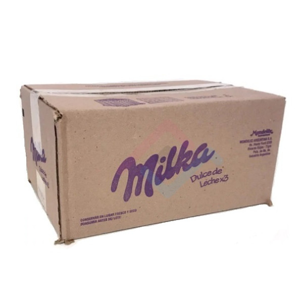 Milka Alfajor Triple Stacking with Dulce de Leche Wholesale Bulk Box, 70 g / 2.47 oz ea (36 count per box)