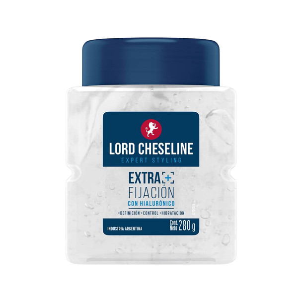 Lord Cheseline Gel Expert Styling Cream with Hyaluronic Acid - Definition, Control & Hydration, 280 g / 9.88 oz