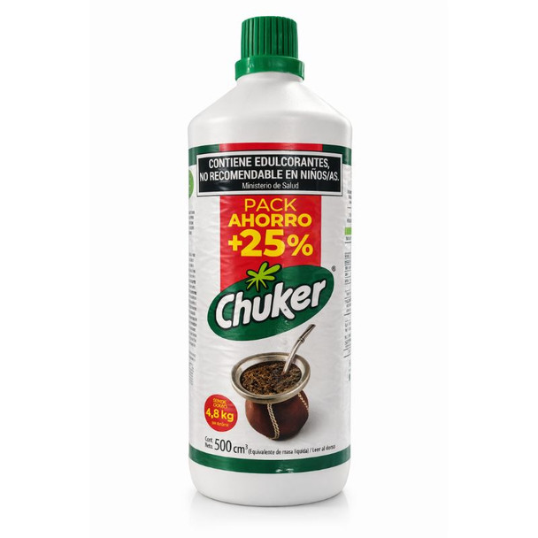 Chuker Liquid Sweetener Zero Calories, 500 ml / 17 fl oz