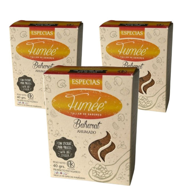 Fumée Smoked Baharat - Spice Blend with Coriander, Cumin, Cinnamon and More, 40 g / 1.41 oz (pack of 3)