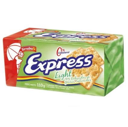 Express Light Water Biscuits Galletitas de Agua for Breakfast, Brunch & Tea, 110 g / 3.88 oz (pack of 3)