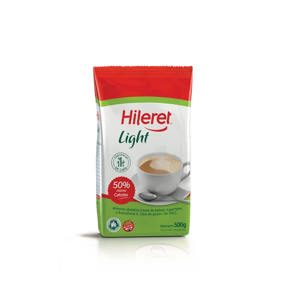 Hileret Azúcar Light Sugar - Gluten Free, 500 g / 17.6 oz bag