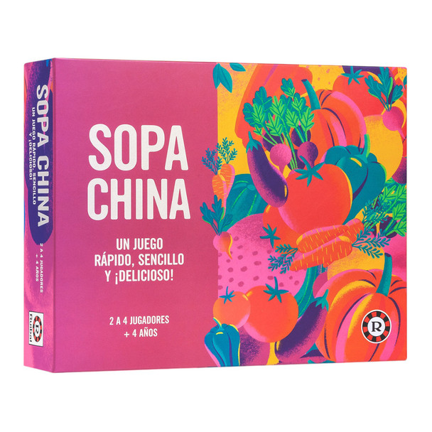 Ruibal Sopa China Family Card Game With Bell for 2-4 Players, Ages 4+ by Ruibal