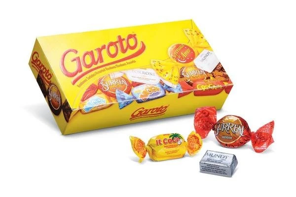 Garoto Bombones Classic Assorted Chocolate Bites Complete Box,  300 g / 10.58 oz