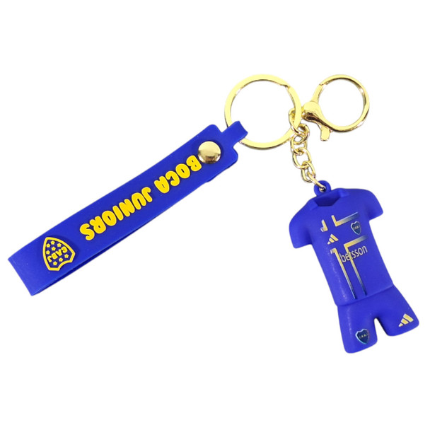 Boca Juniors Soccer Team Keychain, Durable & Stylish, Perfect for Fans, Gift Idea