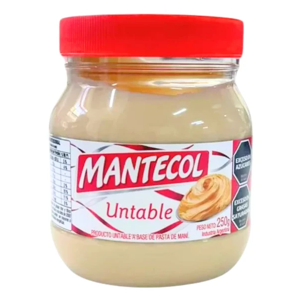 Mantecol Spreadable Peanut Paste with Authentic Argentinian Flavor, 250 g / 8.82 oz