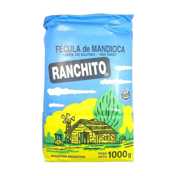 Ranchito Mandioca Starch Gluten-Free Fécula de Mandioca, 1 kg / 35.2 oz