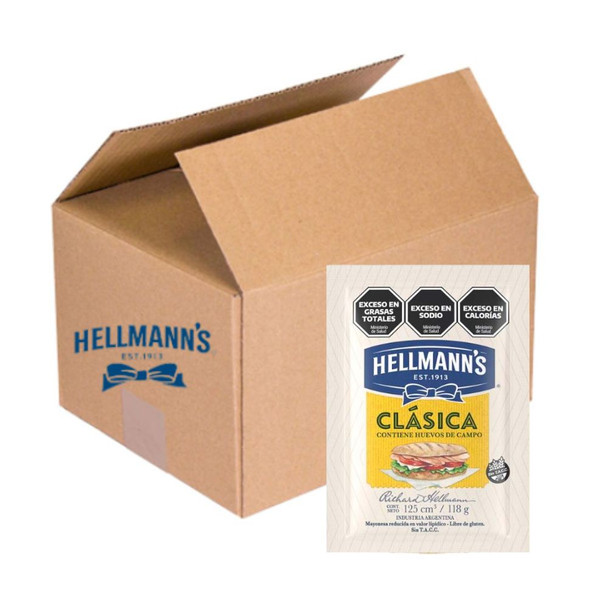 Hellmann's Classic Mayonnaise Box, 20 x 118 g / 4.16 oz