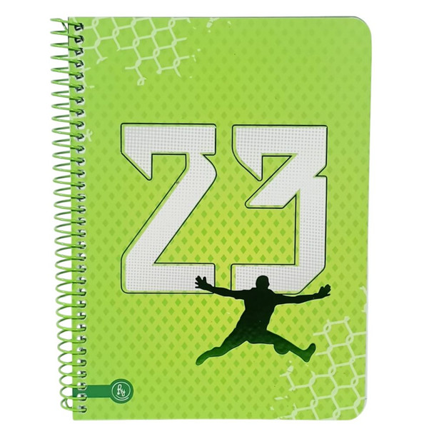 Reysa Pap Hardcover Notebook – Dibu 23 Design, 80 Lined Pages