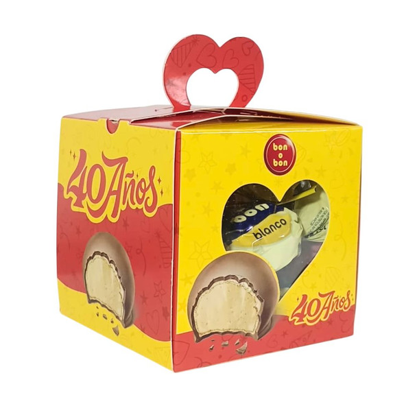 Bon o Bon Valentine's Day Box Special Edition for Valentine's Day, 9 assorted chocolate bites