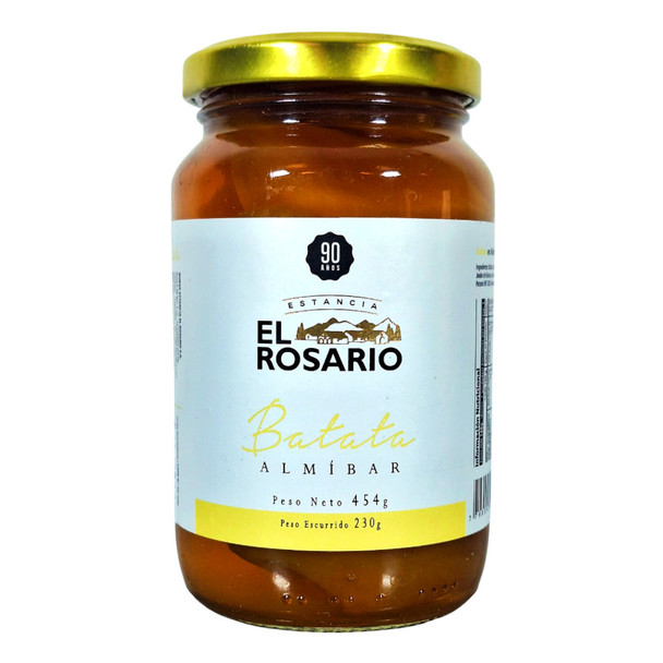 Estancia El Rosario Potato in Syrup Batata en Almíbar, 454 g / 16.01 oz