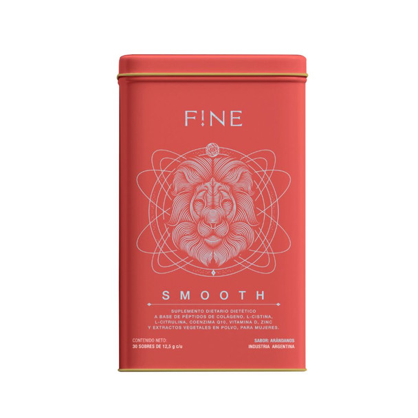 Fine Suplemento de Colágeno en Polvo Collagen Powder Supplement in a Tin– Blueberry Flavor (30 bags)