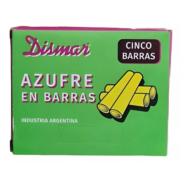 Dismar Sulfur Bars for Muscle Pain Relief en Barras de Azufre (5 Count)