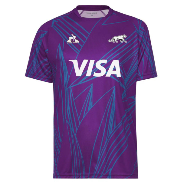 Le Coq Sportif Los Pumas Violet Training Jersey Rugby For Men Camiseta de Entrenamiento Violeta Hombre 24/25