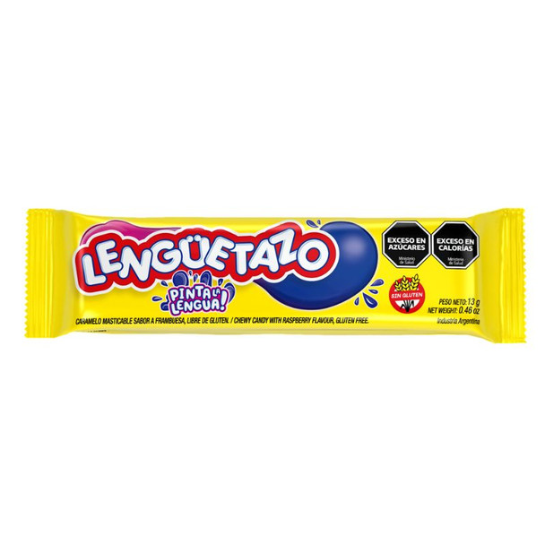 Lenguetazo Tongue Painter Candy, 416 g / 9.03 oz (box of  32)