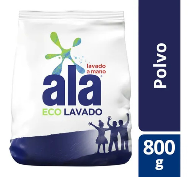 Ala Jabón En Polvo Soap Laundry Powder for Hand-Washing and Semi-Automatic Washing Machine, 800 g / 28.2 oz