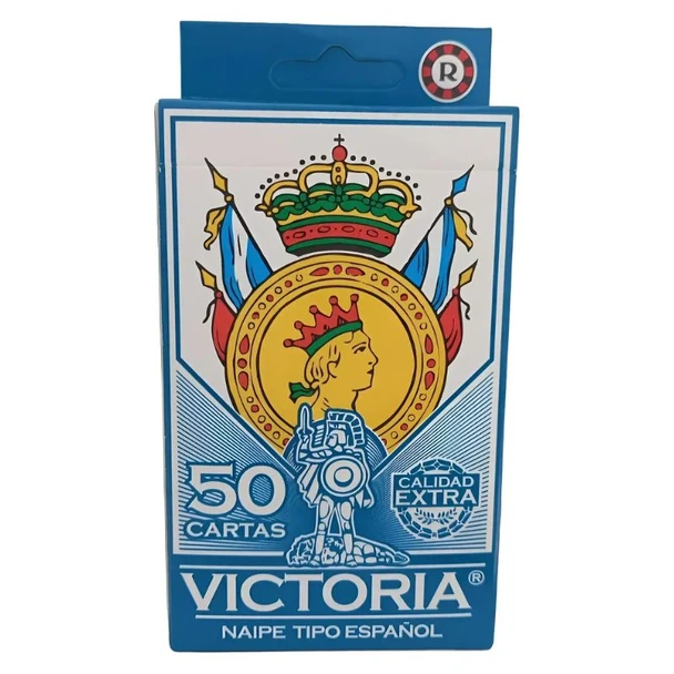 Ruibal Victoria Spanish Playing Cards Deck, 50 Cards – Traditional Baraja Española