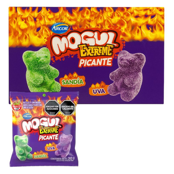 Mogul Ositos Extreme Spicy Gummies, 360 g / 12.7 oz (box of 12)