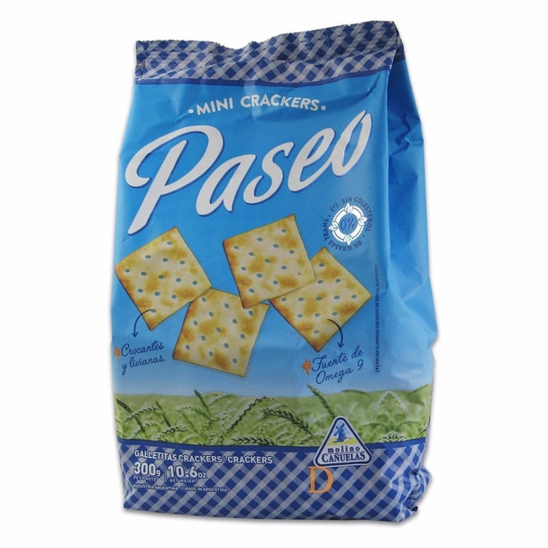 Galletas Paseo Mini Galletitas Galletitas clásicas, 300 g / 10.6 oz (paquete de 3)