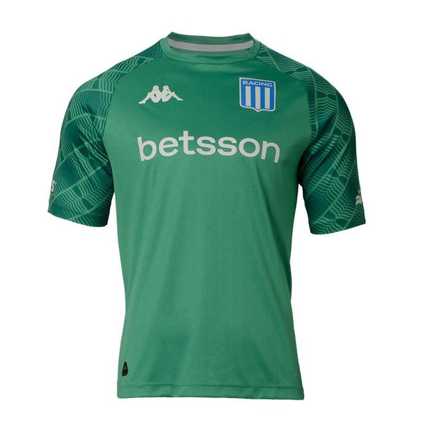 Kappa Racing Club Green Goalkeeper Jersey For Men KOMBAT.REGULAR FIT Camiseta Arquero Verde Hombre 25/26