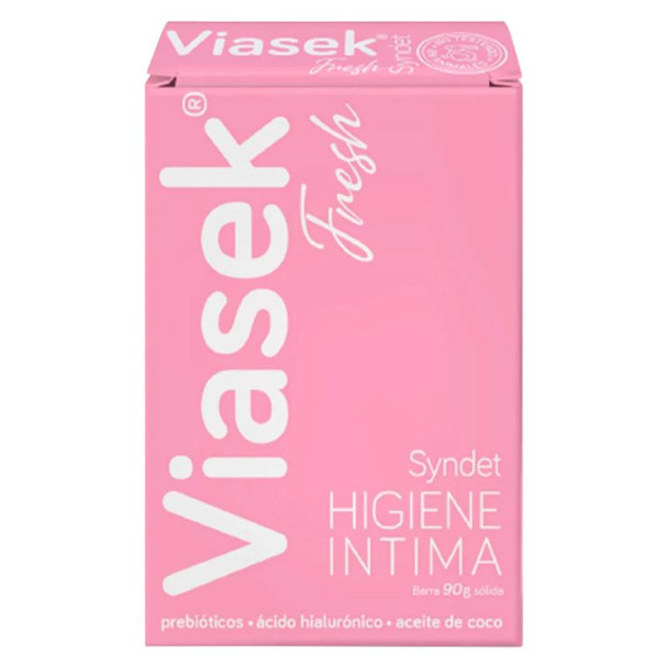 Viasek Fresh Syndet Feminine Hygiene Solid Bar, 90 g / 3.17 oz