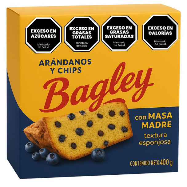 Bagley Pan Dulce with Blueberries and Chocolate Chips, 400 g / 14.1 oz