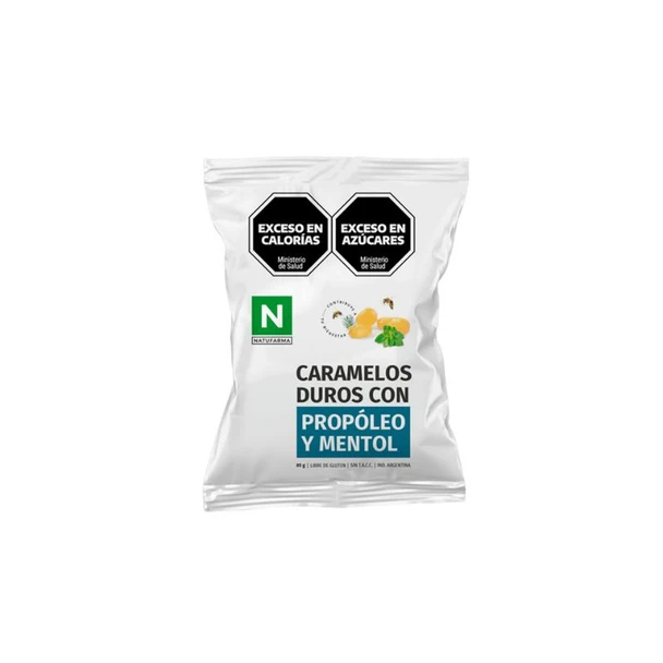 Natufarma Natural Lozenges with Propolis & Menthol, 85 g / 3 oz (pack of 10)