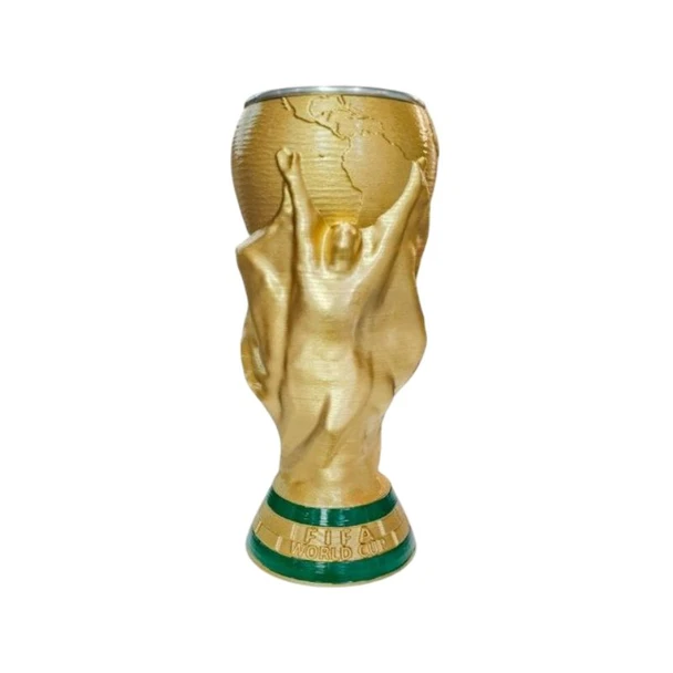 Fernetera World Cup 3D Glass for Fernet 'Copa del Mundo', 1 l / 33.8 fl oz