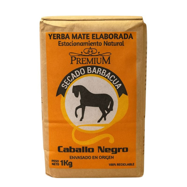 Caballo Negro Yerba Mate Barbacuá Premium, 1 kg / 2.2 lb Caballo Negro Yerba Mate Barbacuá Premium, 1 kg / 2.2 lb