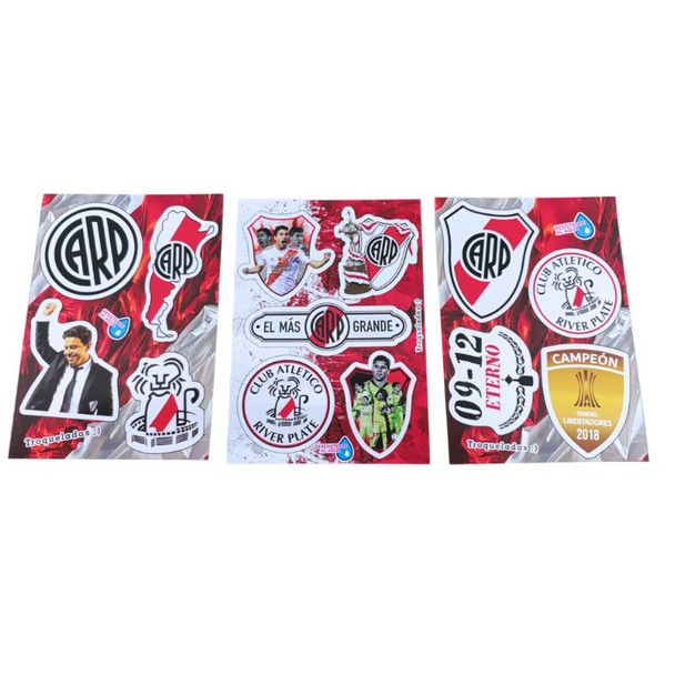 River Plate Official Collectible Stickers (pack of 3)