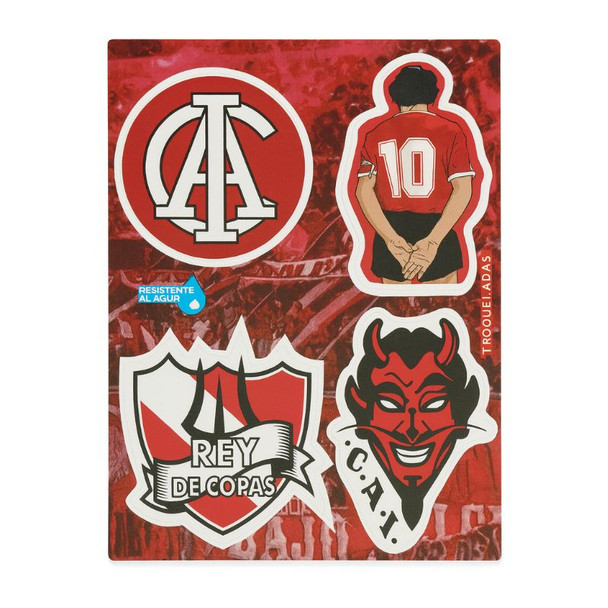 Independiente Autoadhesive Vinyl Stickers Independiente Autoadhesive Vinyl Stickers