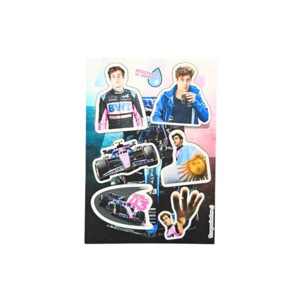 Colapinto Autoadhesive Vinyl Stickers Set