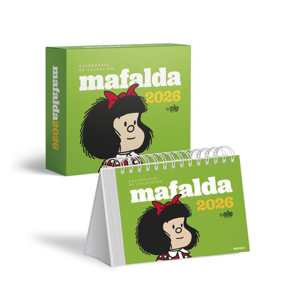 Mafalda 2026 Collector’s Calendar by Quino – Editorial Granica (Spanish Edition) Mafalda 2026 Collector’s Calendar by Quino – Editorial Granica (Spanish Edition)