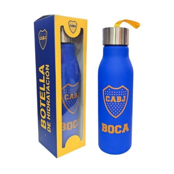 The Hincha House Boca Juniors Official Soccer Plastic Bottle with Box, 600 ml / 20.29 fl oz Capacity The Hincha House Boca Juniors Official Soccer Plastic Bottle with Box, 600 ml / 20.29 fl oz Capacity