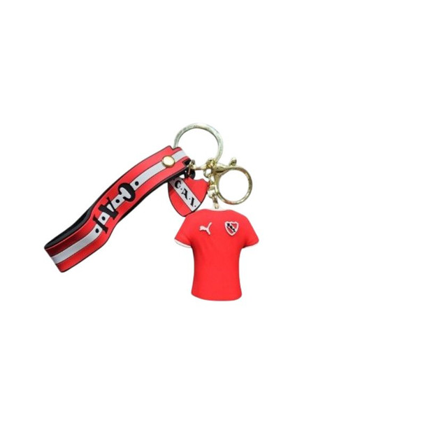 The Hincha House Independiente 10 CAI Football Jersey Keychain