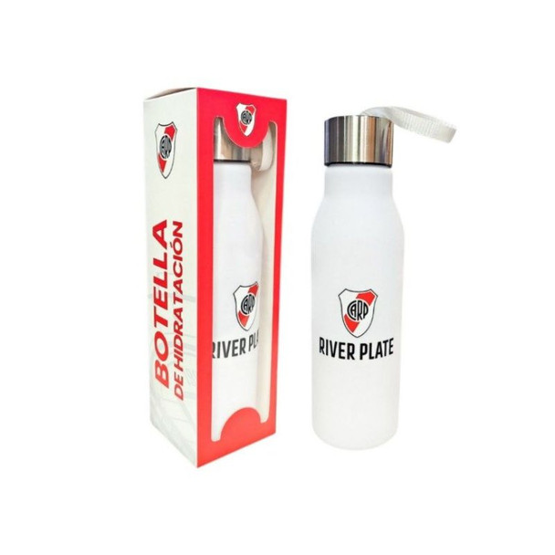 The Hincha House River Plate Official Soccer Plastic Bottle with Box, 600 ml / 20.29 fl oz Capacity