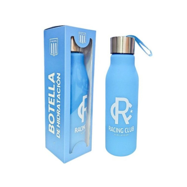The Hincha House Racing Club Official Soccer Plastic Bottle with Box, 600 ml / 20.29 fl oz Capacity