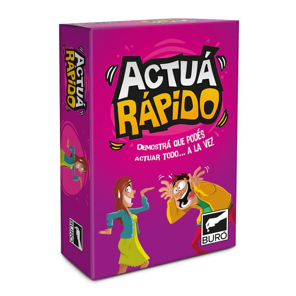 Buró de Juegos Actuá Rápido Charades Game (Spanish Edition)
