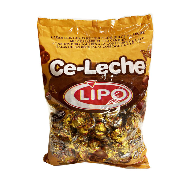 Caramelos Lipo Ce-Leche Rellenos Hard Candy Filled With Extra Dulce De Leche, 907 g / 2 lb large bag