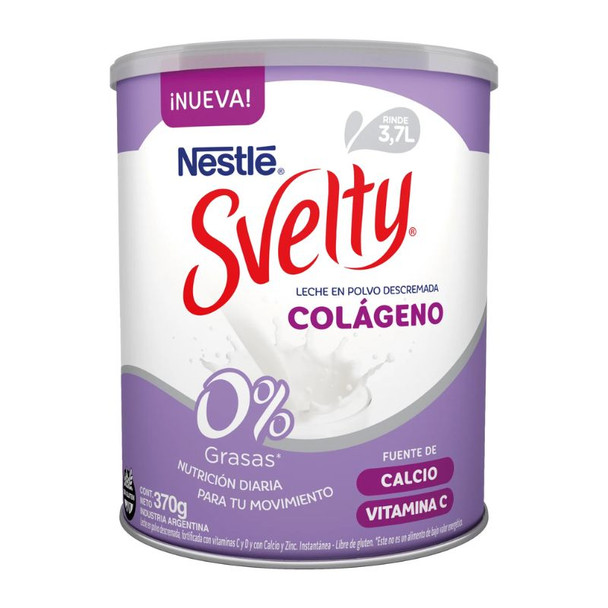Nestlé Svelty Collagen Skimmed Milk Powder, 370 g / 13.05 oz