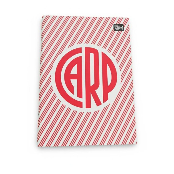 Big Life Official Hardcover Ruled Notebook River Plate Infinity 2018 Edition, 16 cm x 21 cm / 6.3 in x 8.3 in