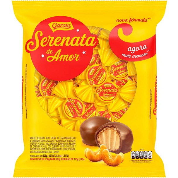 Garoto Serenata de Amor Classic Assorted Chocolate Bites, 825 g / 29.1 oz (box of 30)