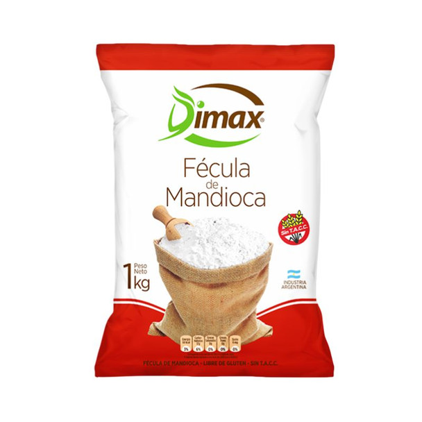 Dimax Gluten-Free Tapioca Starch, 1 kg / 2.2 lb